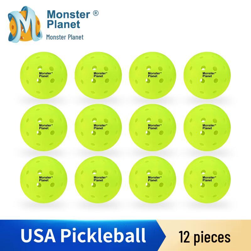 Monsterplanet 40-Hole Competition Pickleballs