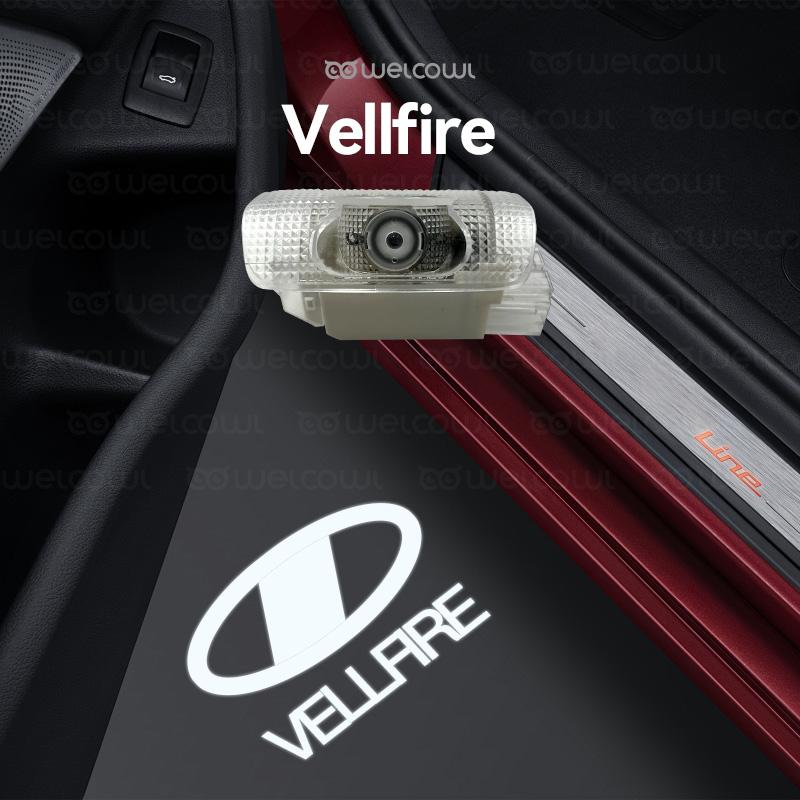 

Welcome Door Light For Toyota Alphard Vellfire 2011–2024 New upgrade 2024 Currency Car Icon HD Lamp LED Projector Ghost Shadow 2pcs