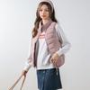 Autumn and Winter Women's 90 Down Solid Colour Standing Collar Vest Seamless Duck Down Waistcoat Plus Size Jacket