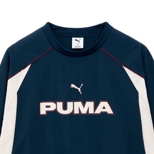 Puma Woven Long Sleeve Crew Heritage Football 636281
