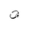 Elegant Vintage Pearl Flower Ring - French-Inspired Design for Women