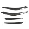 4pcs Taillight Eyebrows Carbon Fiber Rear Lamp Eyelids Replacement for Mazda CX?5 2012?2017