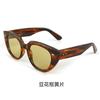 Cat's eye model women's sunscreen sunglasses trendy cool men driving UV protection sunglasses export