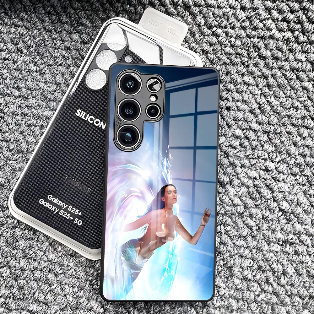 Custodia per Telefono Album Caldo Cantante K-Katy P-Perry Per Samsung S26 Ultra S25 Edge Ultra S23 S22 S21 S20 Ultra Plus S24 Fe A25 Copertura in Vetro