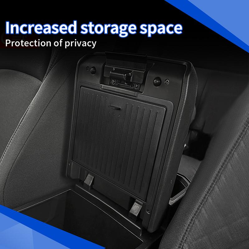 Center Console Hidden Tray Organizer For Toyota Tacoma 2025+ ABS Material Armrest Storage Box Interior Upgrade Car Accessories