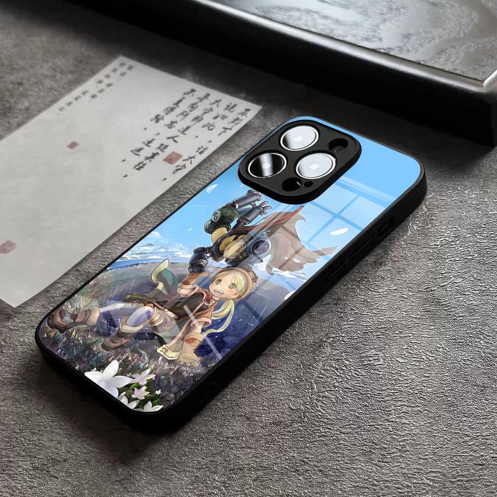 Made In Abyss Anime Phone Case For IPhone 17 Pro Max 14 Pro 15 12 11 13 Mini X XR XS 16 Plus SE Glass Cover
