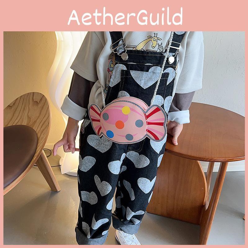 Candy Modern Colorful Pattern Bag For Young Girls Cute Lightweight Purse Pu