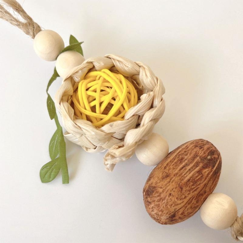 Cotton Rope Little Bird Chew Toy Chewing Small Ratten Balls Guinea Pigs Squirrels Parrot Biting Hanging Bite String