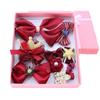 10PCS Baby Kopfschmuck Set Mädchen Stirnband Baby Liefert Bogen Knoten Haarnadel Haar Zubehör Haar Seil Kopf Ornamente Haar Clip krone