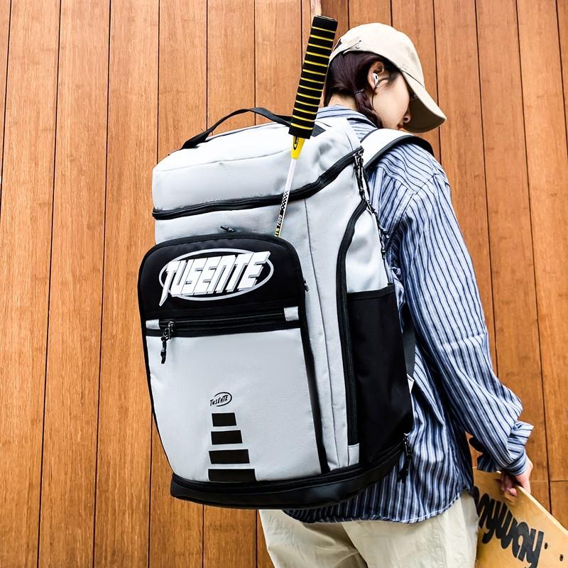 Tide прохладный повседневный уличный спортивный рюкзак большой емкости японский и корейский легкий простой баскетбольный рюкзак