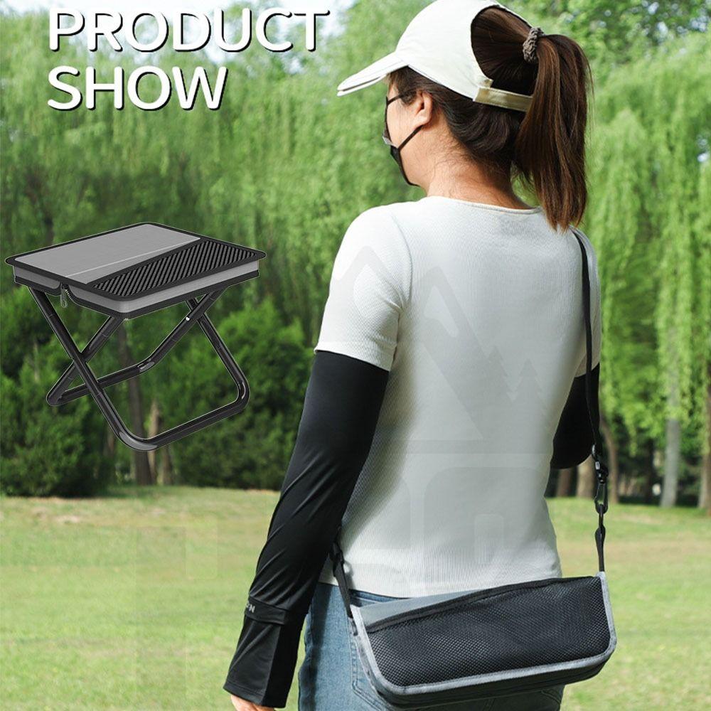 Sturdy Small Mazar Satchel Wear-resistant Folding Chair Compact Pen Bag Stool Fishing
