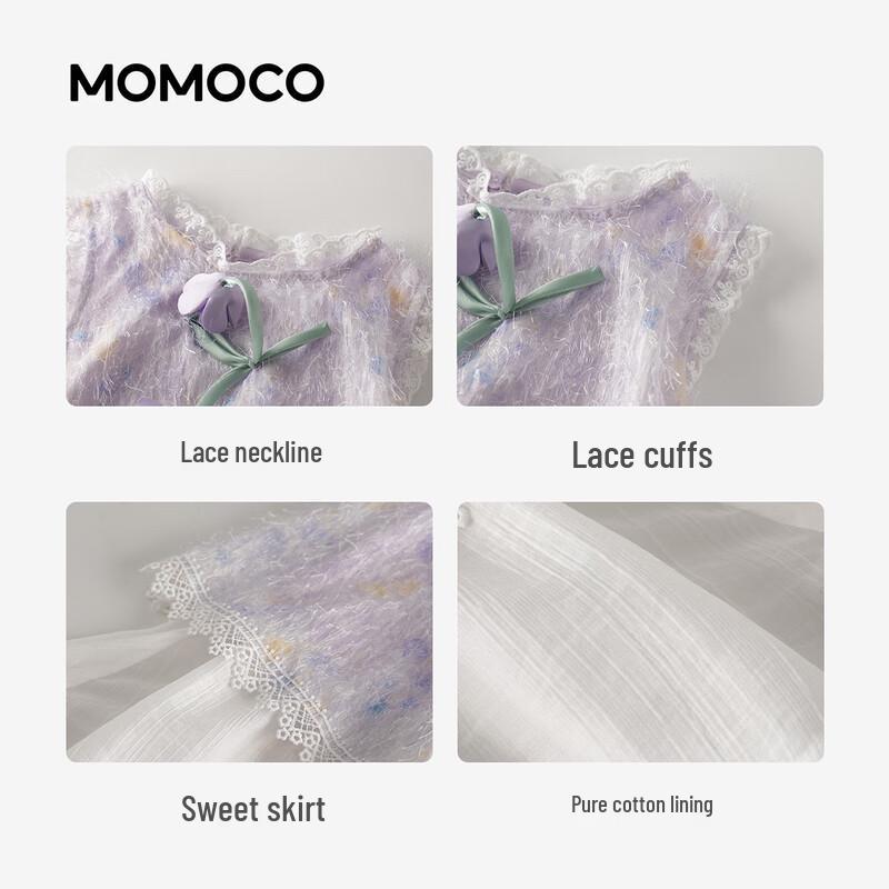 MOMOCO Girls' Summer Princess Dress