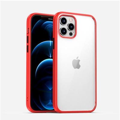 Yoowei Etui na iPhone 12, Pełne etui Bumper odporne na wstrząsy z przezroczystym tyłem i wbudowanym ochraniaczem ekranu na iPhone 12