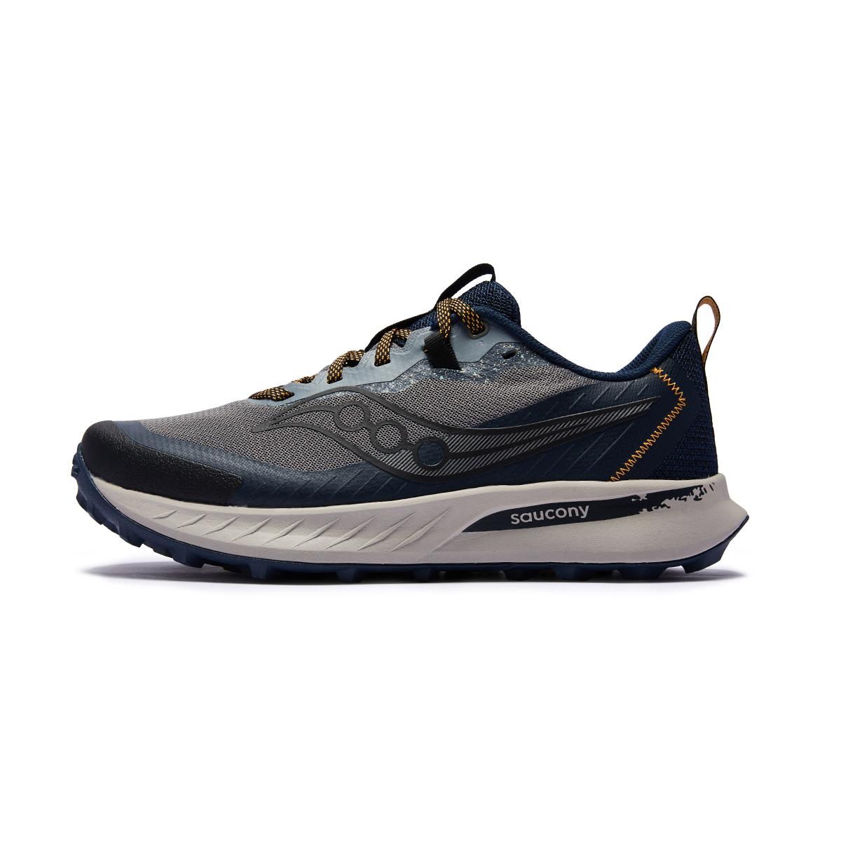 Saucony Peregrine 15 S20990-162 Cinder Navy Men s Trail Running Shoes 43