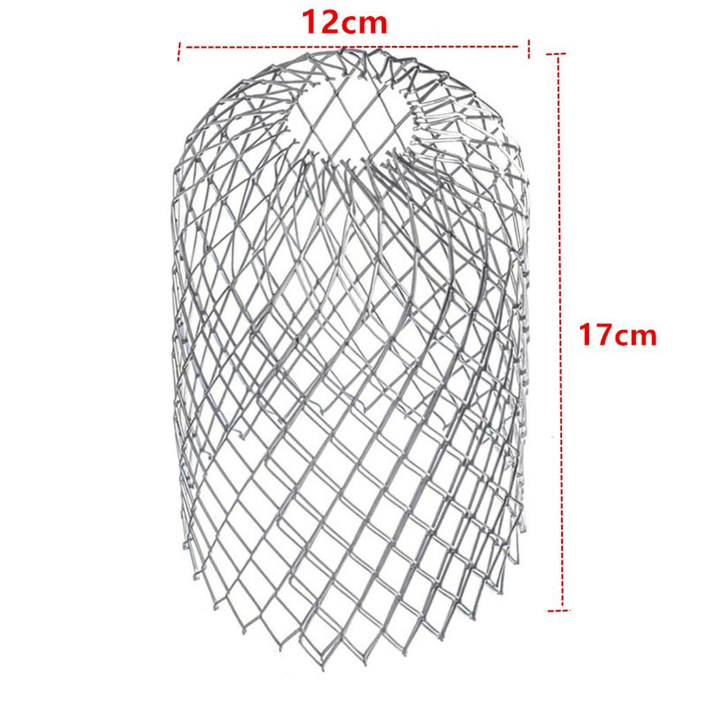 Rain Leaf Gutters Roof Guard Filters 3 Inch Expand Aluminum Strainer Stops Blockage Leaf Drains Debris Drain Net Gutter Cover
