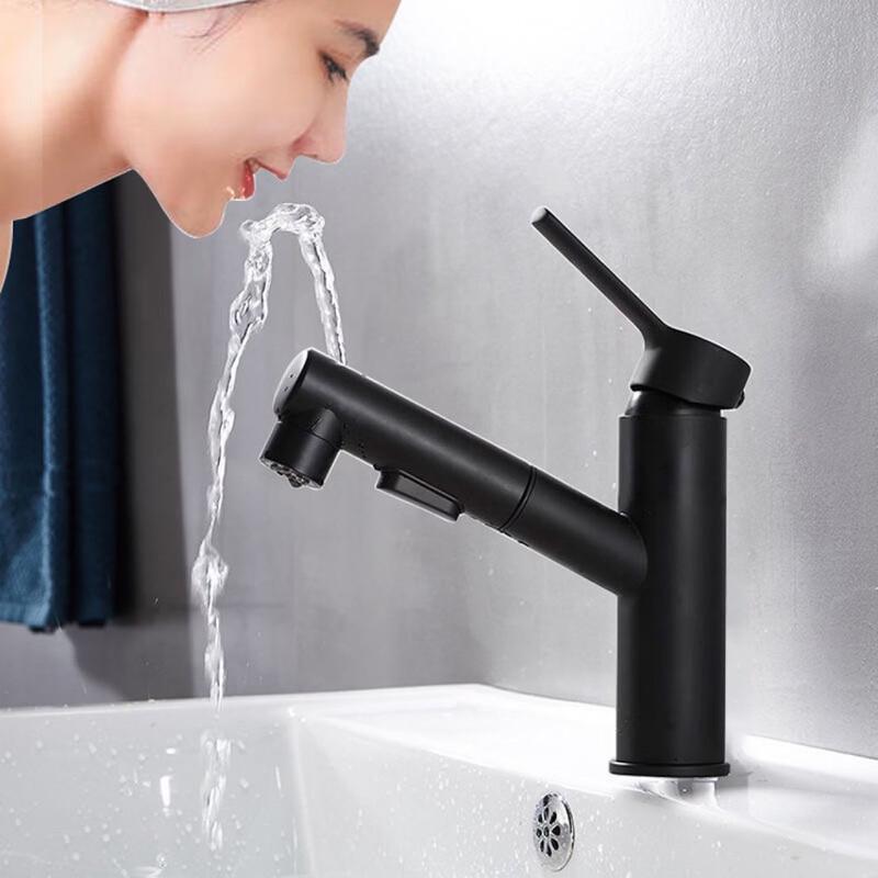 

TLXT Wall-Mounted Pull-Out Kitchen Faucet