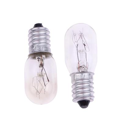 2 Adet E14 15W Yüksek Sıcaklığa Dayanıklı Buzdolabı Ampulü Mikrodalga Fırın Yedek Işığı Tost Makinesi/Buharlı Pişirici Ampul Işığı