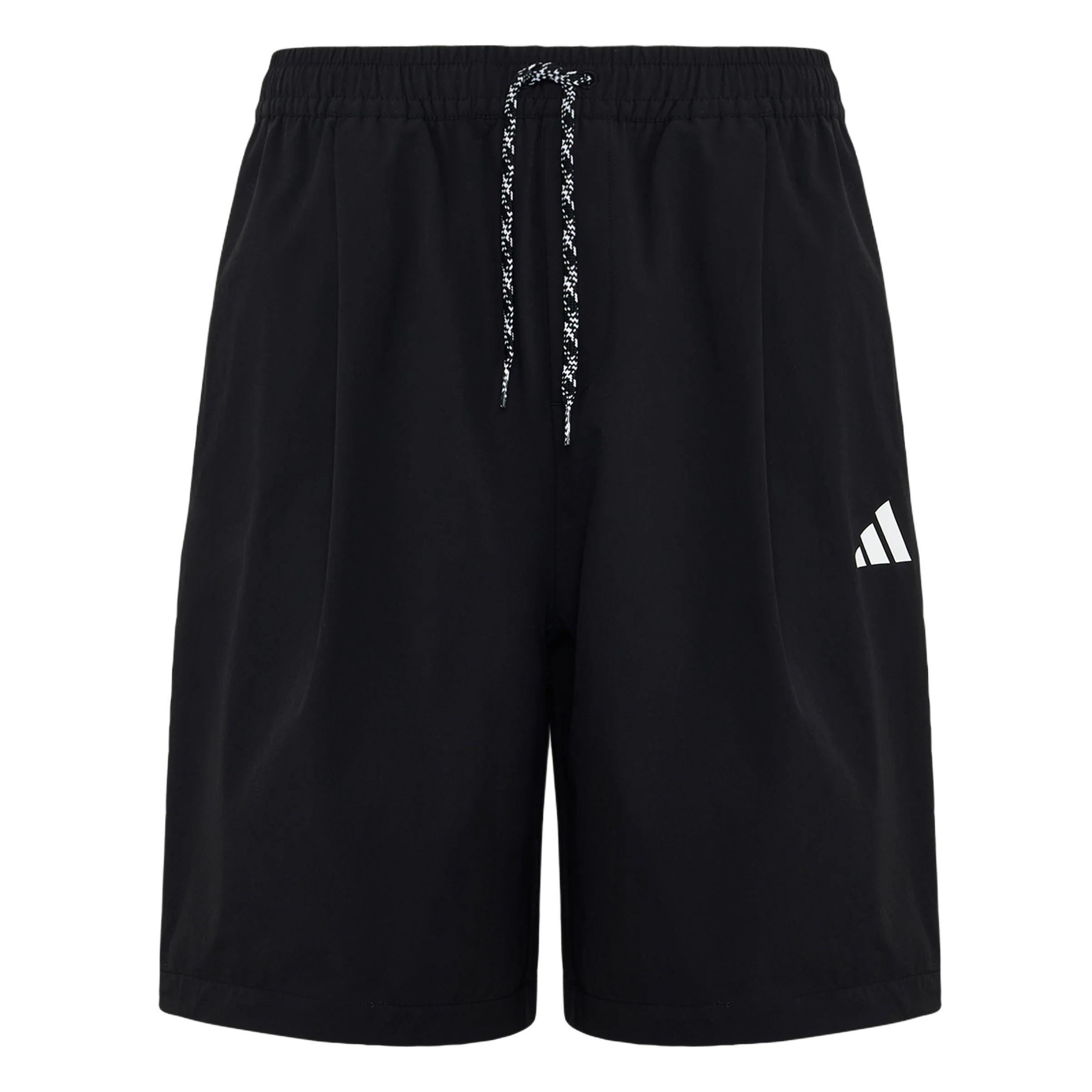 Adidas Balloon Shape Water-Resistant Woven Loose-Fit Sports Lace-Up Casual Shorts Men shorts KU3149 S