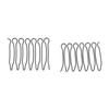 Material Hair Finishing Clip Hairstyle Fixed U Shape Hair Finishing Fixer Comb Baby Hair Tame