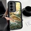 Phone Case for Samsung Galaxy A17 A16 A15 A14 A13 Carp Fish Fishing Rod A56 A36 A26 A55 A35 A25 A54 A34 A24 A53 A33 A23 A07 A06