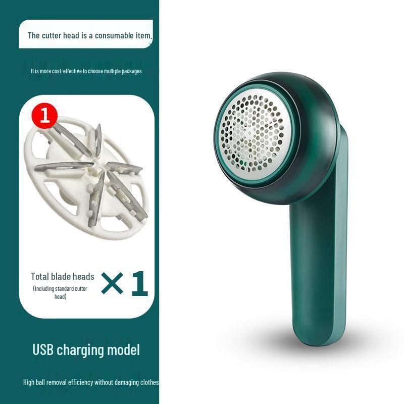 Rechargeable Fabric Lint Remover for Clothes - Gentle on Sweaters and Clothes with Metal Blades