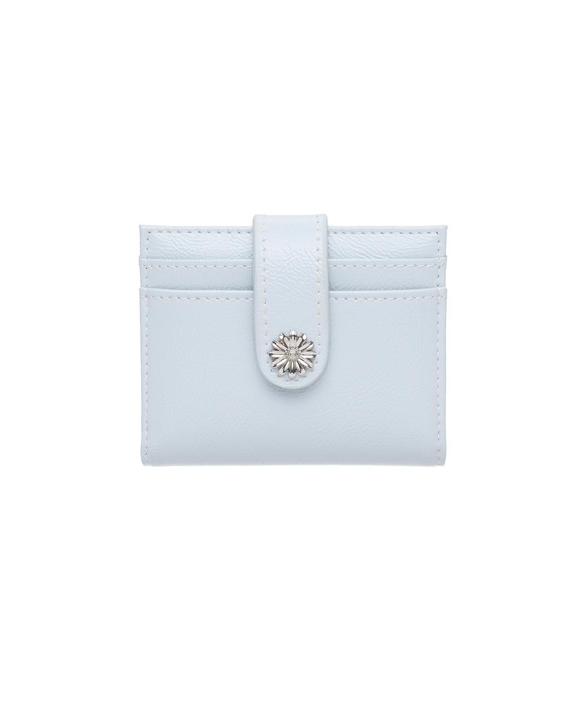 Lemasque Mini Daisy Photo Slot Business Card Holder Card Wallet Sky Blue