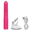 Teleskop-Dildo-Vibratoren für Frauen, G-Punkt, stoßend, einziehbar, vaginal, Sexspielzeug für Erwachsene, weibliche Masturbation, automatisch