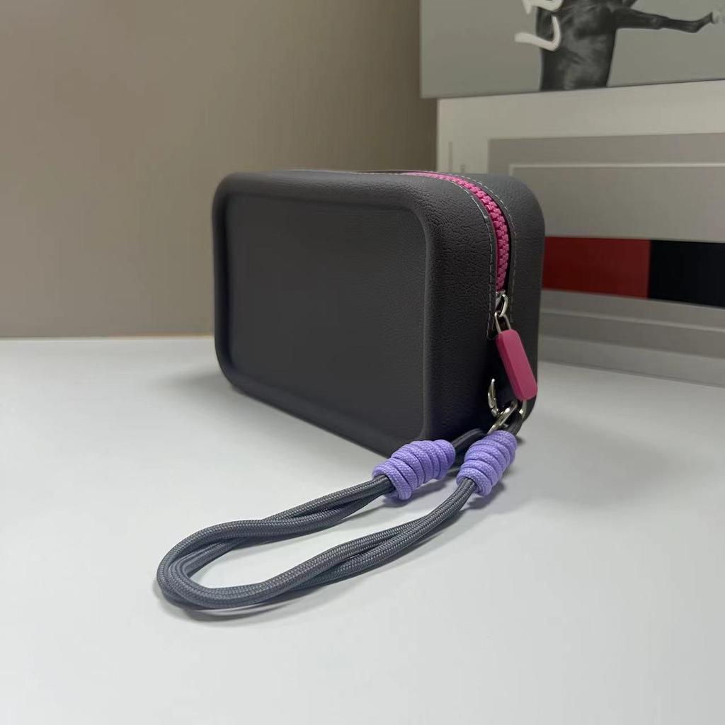 Multicolor Silicone Square Makeup & Toiletries Bag