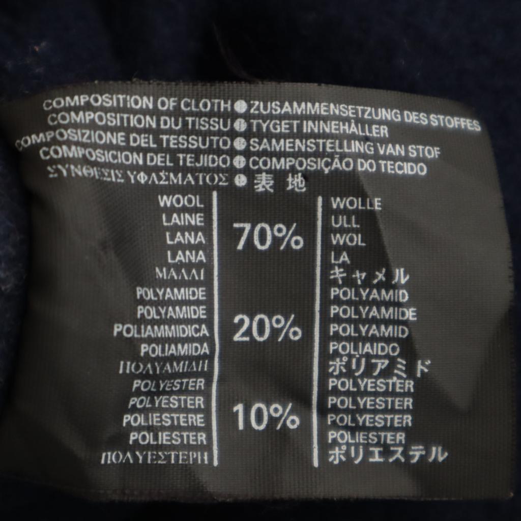 Gloverall 80s Made In England Old Melton Duffel Coat 14 Navy Women Used