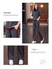 Tuta sportiva casual da donna Inverno 2025: Completo Giacca Calda con Cappuccio e Pantaloni Lunghi in Velluto #895.