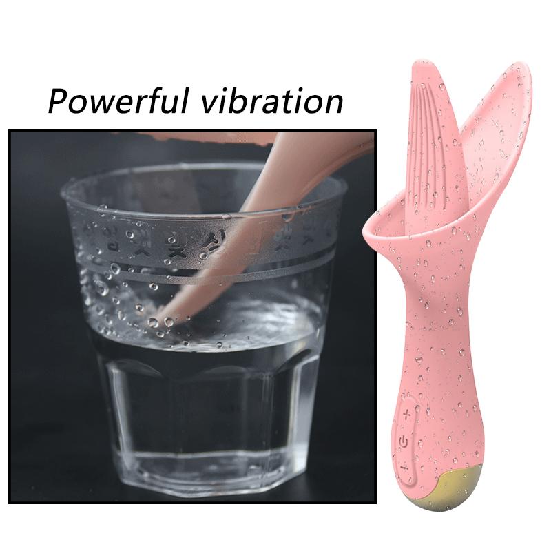 Magischer Zungenvibrator, Sexspielzeug für Frau, Klitoris, G-Punkt, stimuliert vibrierende Zunge, Klitorisvibrator, enges Orallecken, Sexshop für Erwachsene