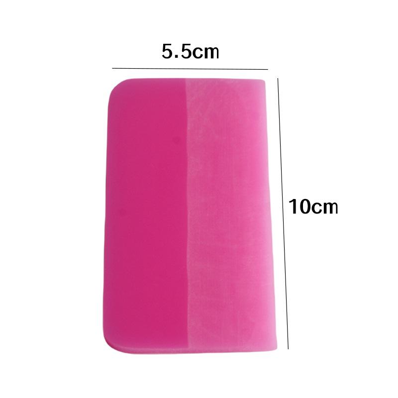 TPU Transparent Film Squeegee for Car Covers, Concave and Convex Surfaces, Soft Ox Tendon Scraper Blade