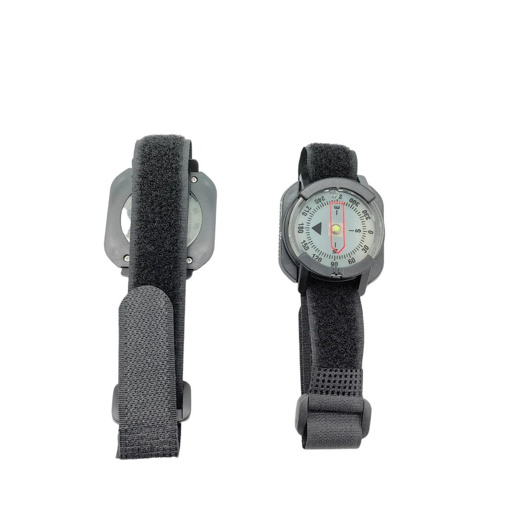 Diving Outdoor Wristwatch Compass with Luminous Display and Strong Magnetism