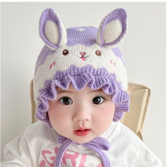 Months Baby Hat Knit Winter Autumn Adorable Animal Design Ear Flaps Newborn Infant Boys Girls Windproof Solution