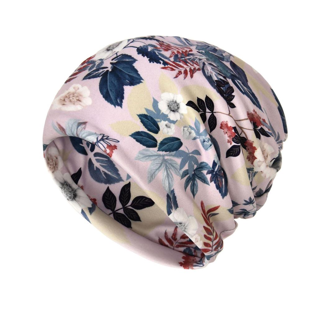 Multifunctional German Velvet Slouchy Beanie – Warm, Knitted Hat for Large Head Circumference