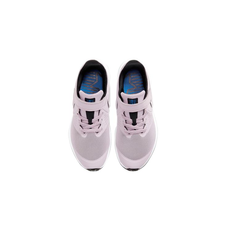 Nike Star Runner 2 Cushioning, Wear Resistant Low top Running Shoes White Purple Children Aged 3 7 Years Old AT1801-501