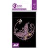 Ki-Sign - Iron-on Transfer Nail and Rhinestone Butterfly 10x9cm