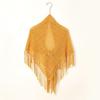 Versatile Knitted Shawls Solid Color Hollow Scarves Trendy Women Shawls  for Women