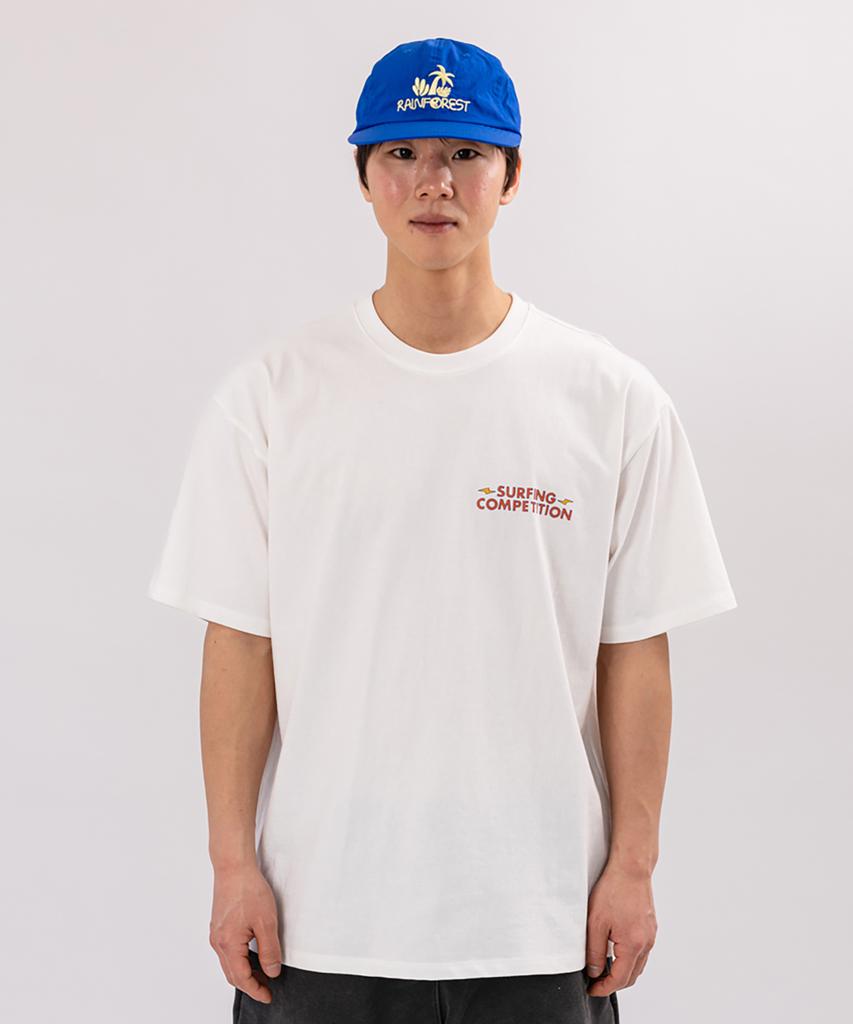 BIGWAVE COLLECTIVE Intergalactic Short Sleeve T-Shirt (Off-White)