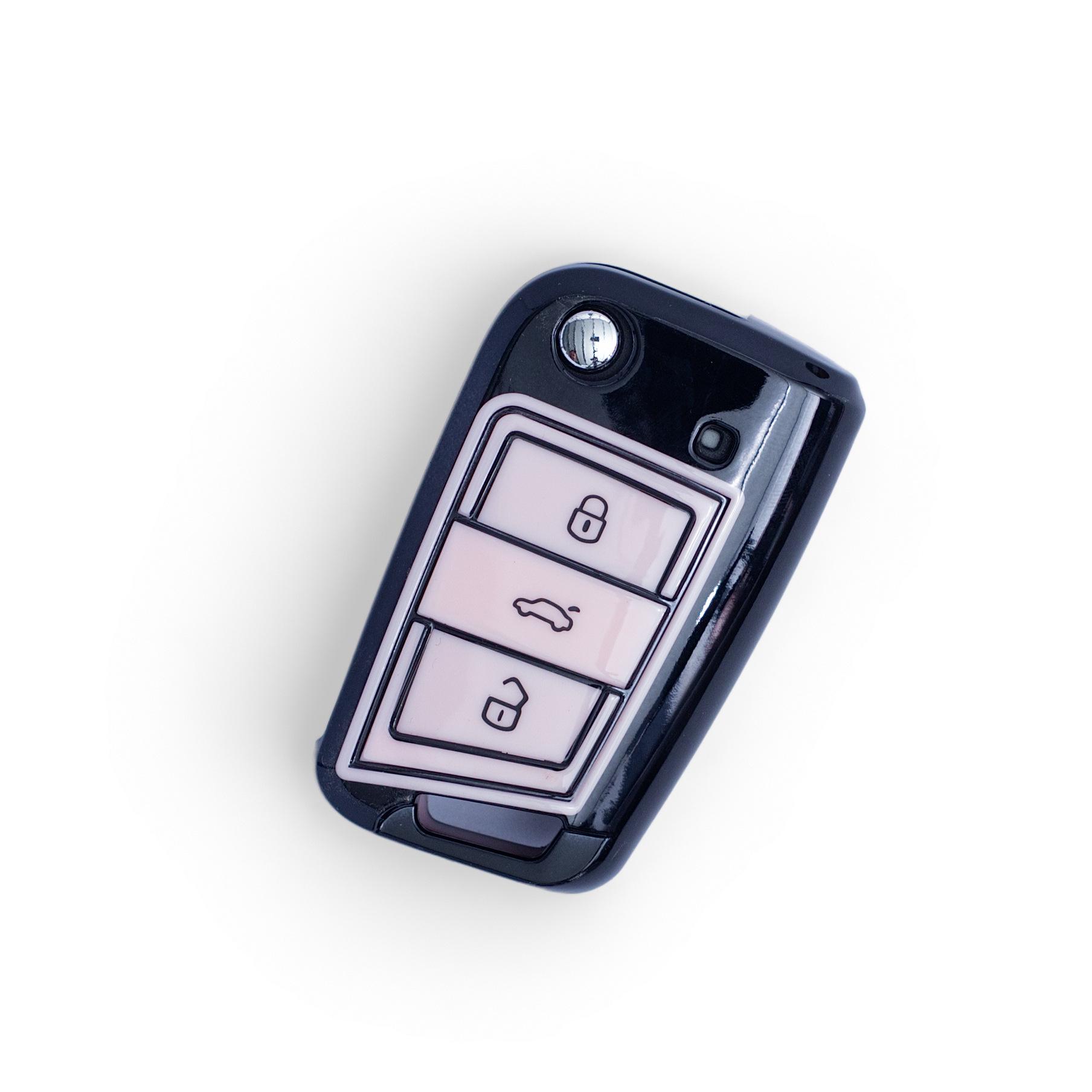 Fits Volkswagen Sagitar, Tan Yue, Bora, Magotan, Passat, Lavida, Polo, T-Roc Car Key Case