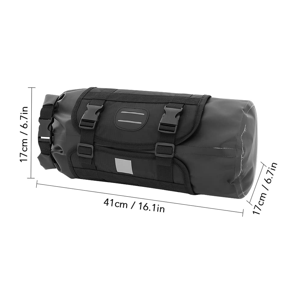 YUEFU Waterproof Bicycle Handlebar Front Bicycle Dry Pack Large Capacity Cycling Front Storage Bag for Road and Mountain Bikes Bag, Bikes, MTBs,
