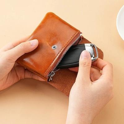Fashion Retro Leather Women Wallet Clutch Bag Coin Purse Key Earphone Bank Card Storage Mini Purses Coin Pouch