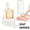 Soap Powder Dispenser with Lid Household Wall-mounted Waterproof Box New Bathroom Creative Drain Soap Shredder Handwashing Tools