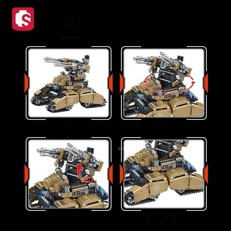 Sembo Block Wandering Earth Building Blocks Toy Assembly Model Collection Movable Children'S Toy Building Blocks Gifts