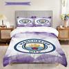 Manchester City Glory Three-piece set (1 * duvet cover + 2 * pillowcase, without core) 2DFlat Duvet cover and pillowcase Christmas birthday gift