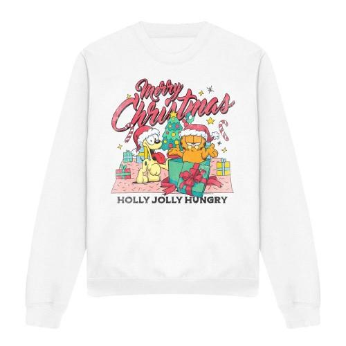 Garfield Unisex Adult Merry Christmas Sweatshirt