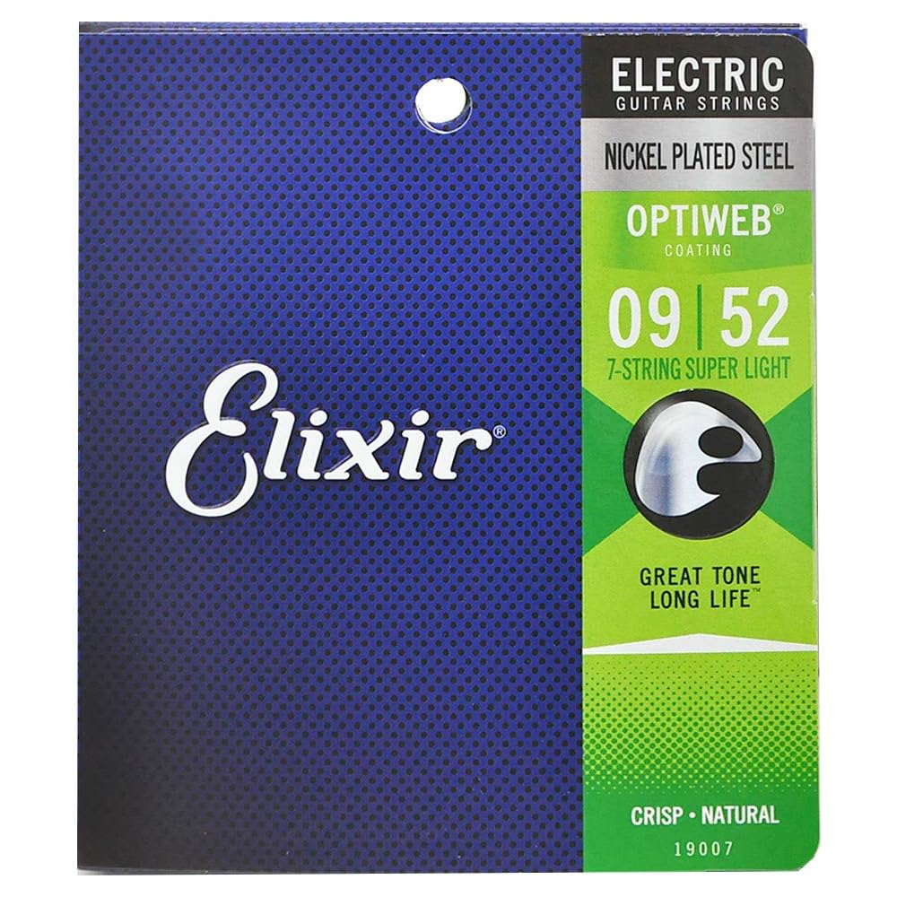 ELIXIR OPTIWEB 7-Strings Super Light #19007 (7-string electric guitar strings)