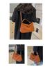 Versatile Suede Pillow Bag - Autumn/Winter 2025 Large Capacity Women's Tote & Crossbody Handbag