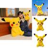 Large Yellow Pikachu Plush Toy Soft And Cuddly Stuffed Animal For Kids Ideal Birthday Gift