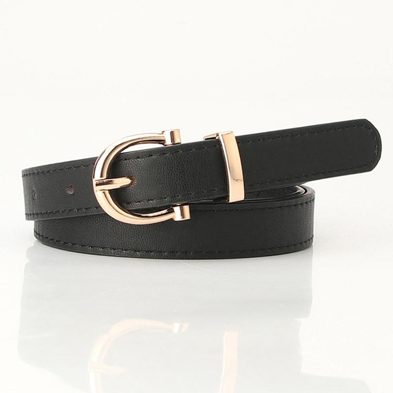 Leather Female Belt Strap Black Brown Green Women Belts Ladies Dress Belt Girls